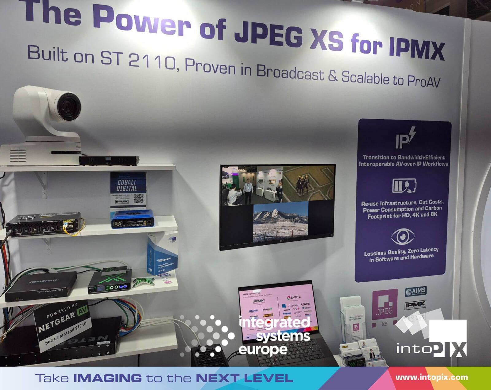 ISE 2025総括：intoPIXは、次世代AV-over-IPとJPEG XSのイノベーションを展示